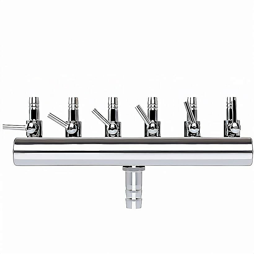 バリエーションコード : 2b9wodh2ov商品コード2b9wodt2qh商品名水槽 エアバルブ 分岐管 エアー分岐 エアフロー バルブ コック エアー量調節 ステンレスブランドHSE金丸商店カラーシルバーサイズ等6分岐エアー分岐チューブとは：酸素を増やし、新鮮な空気を保つことで魚の健康環境を維持します。商品仕様：素材はステンレス鋼。高品質ステンレス鋼：プレミアムステンレススチール製で耐食性と耐久性があります。適用範囲：水槽や水産養殖に使用されるエアコントロールバルブです。流量調整弁：各出口に個別に制御されるバルブが装備されています。インストールと操作が簡単：エアポンプ1台で2箇所に空気を送ることができます。錆びにくい：ニッケルメッキ技術により、長期間使用可能です。用途：レストラン、水族館、魚養殖、水槽、孵化場などで使用されます。空気の分配：空気の分配が可能です。O2流れの手動制御：重要な酸素の流れを手動で制御できます。※ 他ネットショップでも併売しているため、ご注文後に在庫切れとなる場合があります。予めご了承ください。※ 品薄または希少等の理由により、参考価格よりも高い価格で販売されている場合があります。ご注文の際には必ず販売価格をご確認ください。※ 沖縄県、離島または一部地域の場合、別途送料の負担をお願いする場合があります。予めご了承ください。※ お使いのモニタにより写真の色が実際の商品の色と異なる場合や、イメージに差異が生じることがあります。予めご了承ください。※ 商品の詳細（カラー・数量・サイズ 等）については、ページ内の商品説明をご確認のうえ、ご注文ください。※ モバイル版・スマホ版ページでは、お使いの端末によっては一部の情報が表示されないことがあります。すべての記載情報をご確認するには、PC版ページをご覧ください。