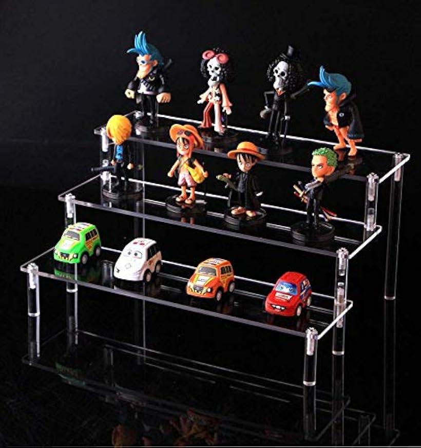 ST TS アクリルステージ 3段 ディスプレイ 展示 フィギュア コレクション スタンド アクリルスタンド