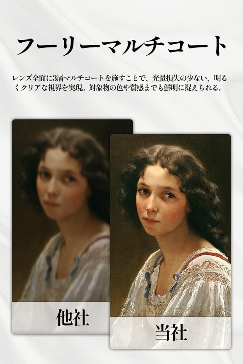 【楽天ランキング1位入賞】単眼鏡 美術館モデル 美術鑑賞 マルチモノキュラー アーツモノキュラー メガネ対応 ケース ストラップ付 6x16 8x21 5x12