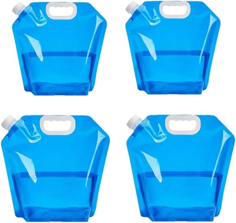 給水袋 4枚入り 5L 10 給水用品 給水タンク 避難 防災 災害 グッズ 貯水 ウォーターバッグ アウトドア