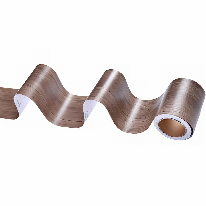 樂天商城 - マスキング インテリア テープ 多用途 DIY 家具 壁 キッチン 扉 建具 窓枠 床 巾木 (イエローチークウッド, 幅10cmx10m)