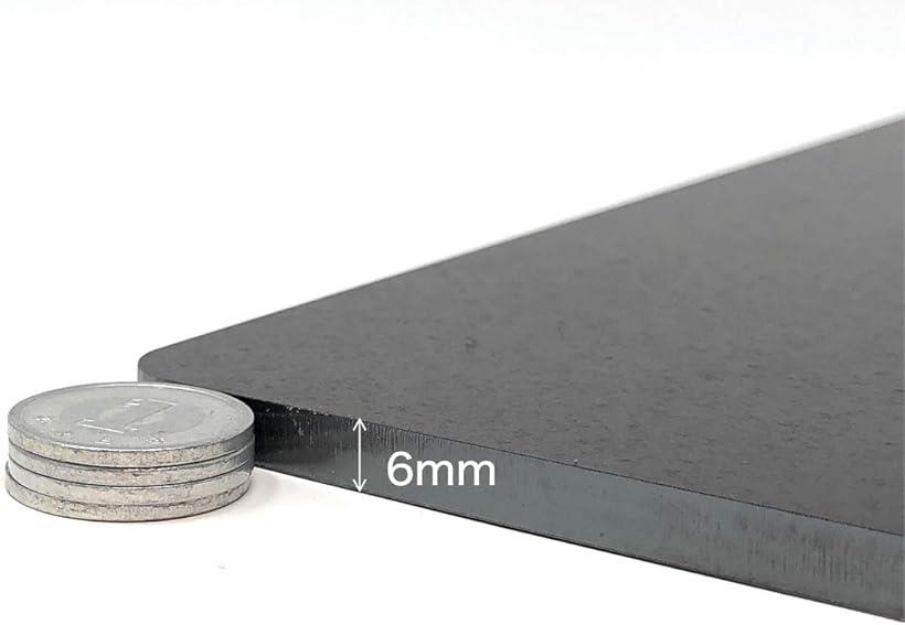 角丸鉄板 6.0mm厚 B6サイズ 182mm x 128mm PL-B6-6.0 (6.0mm厚)
