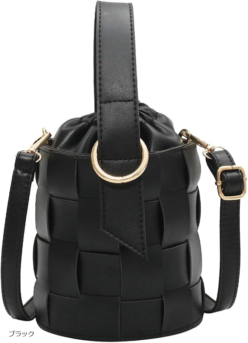 ハンドバッグ バケツバッグ バケツ型バッグ ミニバッグ レディース 小さめ 人気 韓国 可愛い おしゃれ カジュアル 大容量 和装 浴衣 成人式 袴 ブラック