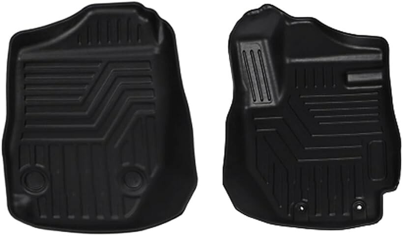 互換品スズキ 用 ジムニー JB64 型/ジムニーシエラ JB74 オートマチック 車用 フロアマット 3D カーマット 防水 2P セット SUZUKI 社外品 純正タイプ (ブラック)