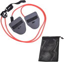 水泳用 スイミング トレーニングチューブ ストレッチバンド パドル 用品 収納袋付属
