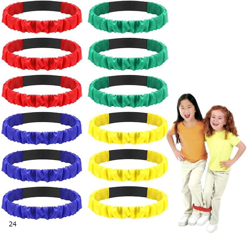 二人三脚用ベルト バンド 運動会 体育祭 競技 競争 2人3脚 足固定 24