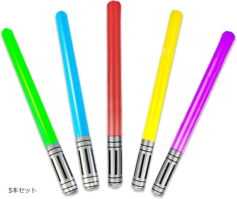 スティックバルーン 剣 5色セット 風船 6本セット 10本セット 12本セット 5本セット