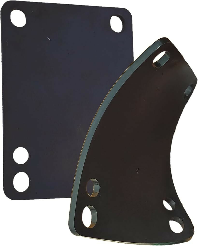 Other - WalnutSkate スケートボード ライザー パッド 2枚 ショック 吸収 PU ソフト ウレタン製 ウィールバイト デッキ ひび割れ 防止 振動 軽減 スケボー ペニー ロングボード サーフスケート クルーザー (3mm BLACK)