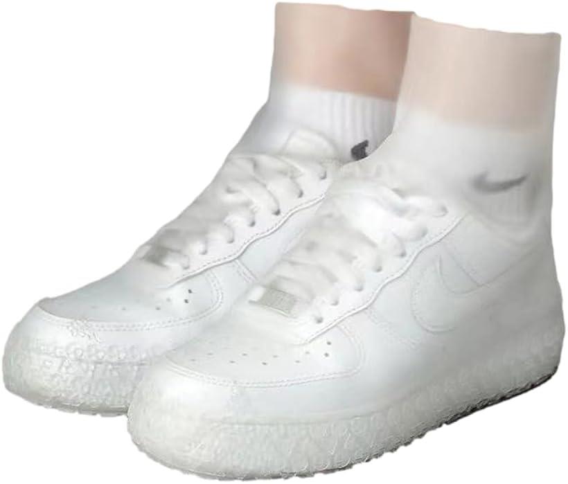 シューズカバー 靴カバー 防水 滑り止め レインブーツ シリコンシューズカバー アウトドア 防災 旅行 泥除け 男女兼用 携帯 防災グッズ 高弾性 耐摩耗