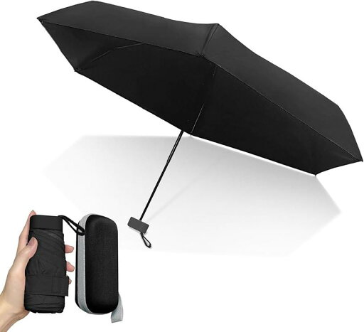 RIMARUHE 折りたたみ傘 日傘 晴雨兼用220gの超軽量モデルxスマホサイズx遮光でUVカット100%開くと大きい90cmxUPF50+ RIMARUHE 折りたたみ傘 日傘 晴雨兼用220gの超軽量モデルxスマホサイズx遮光でUVカット100%開くと大きい90cmxUPF50+