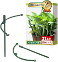 支柱 園芸 植物のプロW監修 21本組連結タイプx観葉植物や花の支えx約Φ5.5mmx4パターンの用途で使用