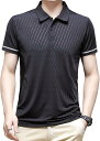 カジュアルシャツ メンズ tシャツ 接触冷感 アウトドア 半袖 ポロシャツ 涼しい 薄手 POLO 通気性 ビジネス トップス 通勤 夏(4)