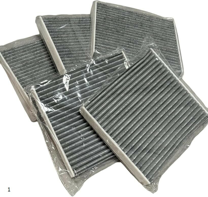 互換品 純正互換 エアコンフィルター トヨタ レクサス対応 キャビンフィルター 活性炭入り 交換用 87139-30040 5枚セット 1