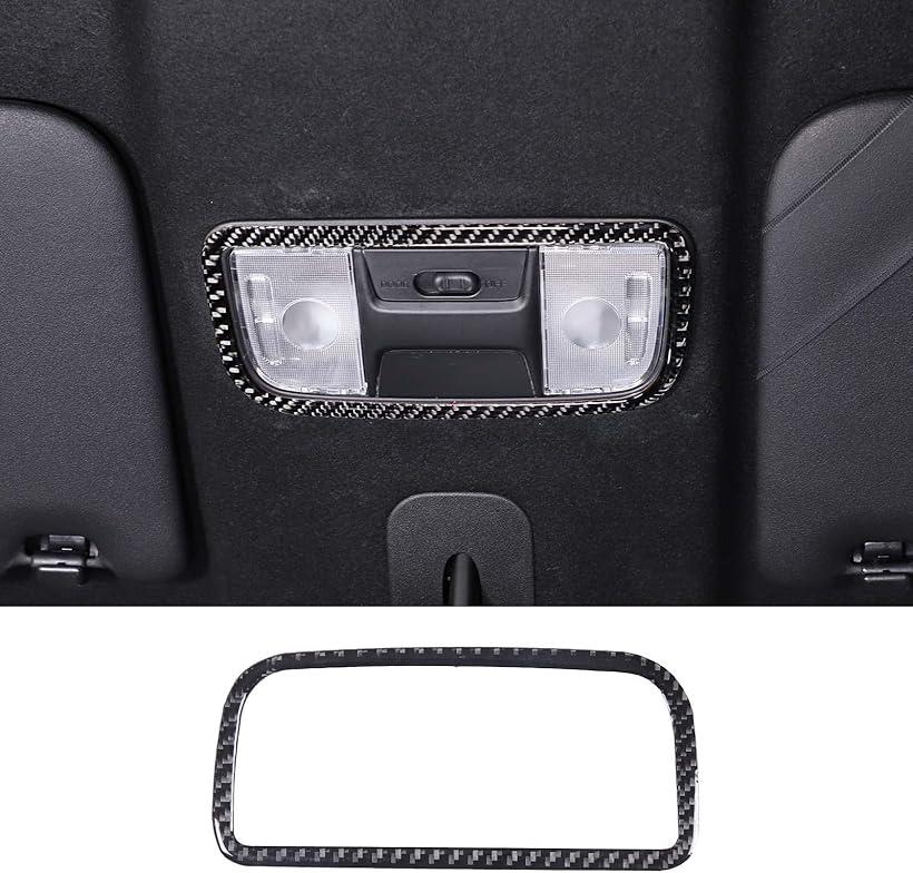 互換品 ホンダ N-BOX JF3 JF4 2017-2021に対応 車のフロント読書灯ランプ装飾カバー フロント読書灯ステッカー 内装 カスタム カー用品 アクセサリー