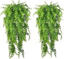 フェクグリーン インテリア 観葉植物フェイク 大型 吊り下げ 造花 インテリア雑貨 シダ 枯れない 緑 ウォールグリーン
