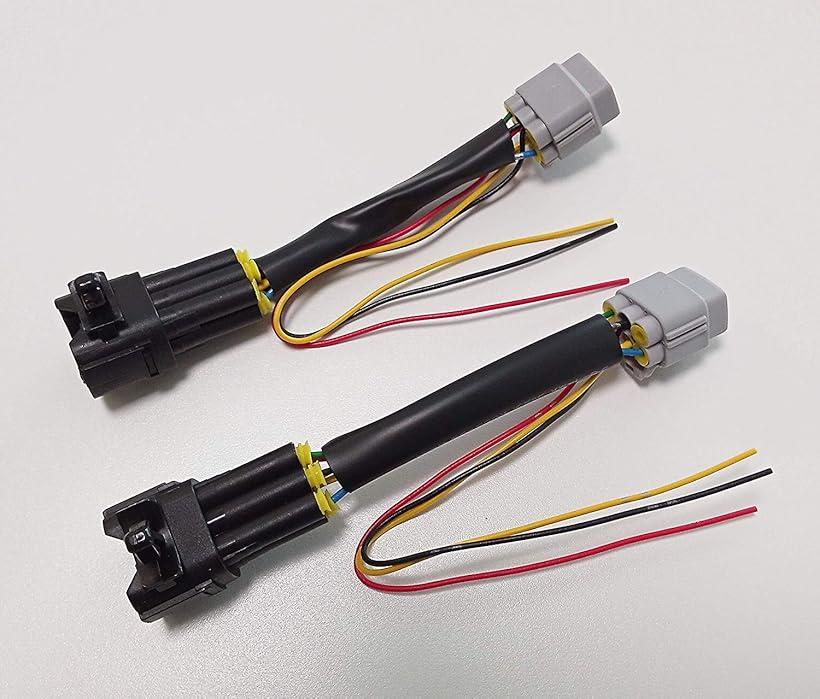 互換品 スズキ ワゴンR スティングレー MH35S MH55S LED テールランプ ブレーキランプ 4灯化 全灯化 配線キット 取り付け説明書付き