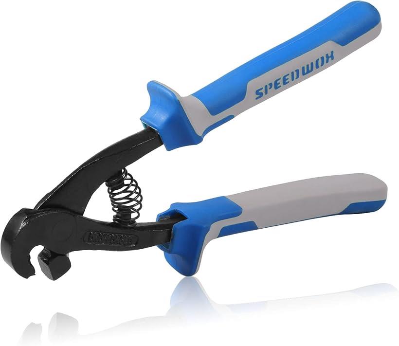 【楽天ランキング1位入賞】SPEEDWOX タイルニッパー 穴用 タイルカット 穴形や曲線カット タイル喰切 超硬チップ付き