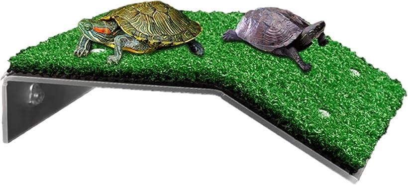 亀 浮島 水槽台 カメ 爬虫類 両生類 アクアリウム Lサイズ