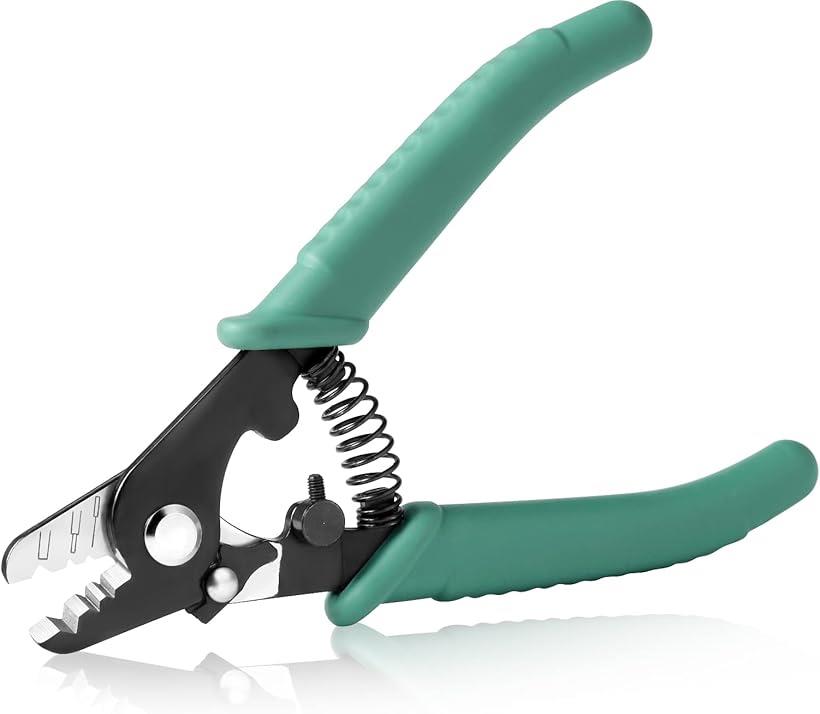 マルチワイヤーストリッパー 工具 極細線用 電気工事 電線 被覆 剥離 ハンドストリッパー バネ付 ストリッピングペンチ