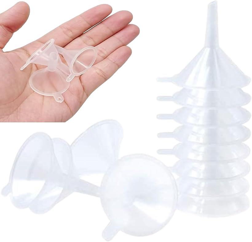 漏斗 じょうご ろうと ミニサイズ 注ぎ口 3.1cm ペットボトル PP 100個 移し替え 小さい ファンネル