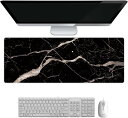 マウスパッド 大型 大理石 ゲーミングマウスパッド 光学マウスパッド ロング