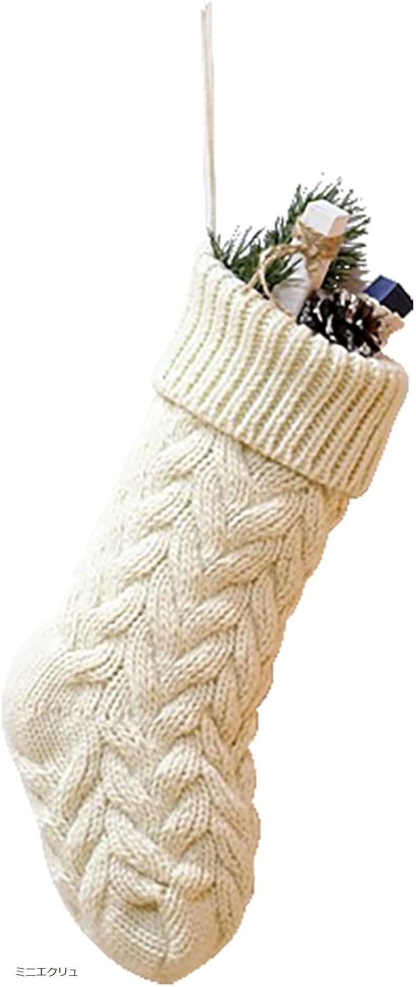 クリスマス クリスマスソックス 靴下 ストッキング 飾り 装飾 飾り付け ミニ 37cm 赤 白 茶 a-b2260 ミ..