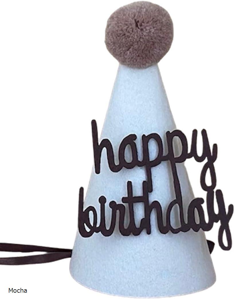 誕生日 バースデー ハット 帽子 赤ちゃん 1歳 子供 大人 女の子 男の子 飾り 写真 撮影 シンプル a-b56..