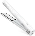コードレスヘアアイロン USB充電式ヘアアイロン ミニ ストレートアイロン ワイヤレス 持ち運び 3段階温度調整 MAX200℃ White