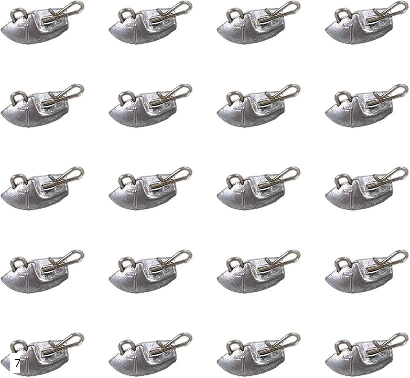 ジグヘッド 20個 7g セット 釣り ジョイント シンカー 重り おもり バス釣り ワーム 根どめ 魚 玉 10 14 20 7