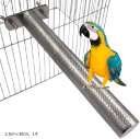 爪磨き 鳥かご とりかご インコのかご 止まり木 ケージ 文鳥 ゲージ ステンレスみがき とまり木 オカメインコ 2.5cmx30cm 1本 2.5cmx30cm, 1本