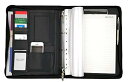 クリップボード A4 二つ折り PUレザー 多機能 フォルダー バインダー ファスナー バッグ型 OF316