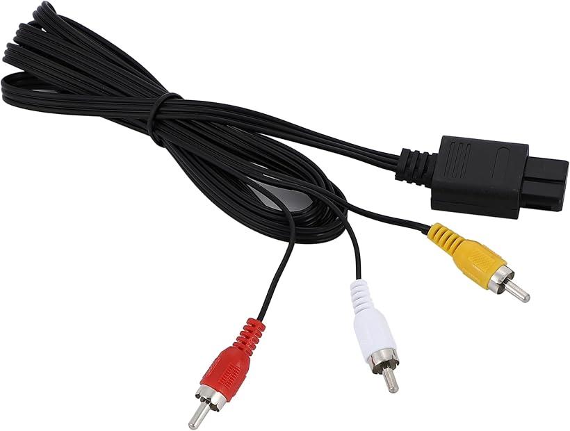 互換品 互換 SFC N64 GC AVケーブル 50本 セット スーファミ スーパーファミコン ゲームキューブ Nintendo ニンテンドー ロクヨン 任天...