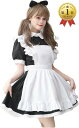 【楽天ランキング1位入賞】メイド服 コスプレ 衣装 定番 3点セット 仮装 コスチューム 可愛い レディース