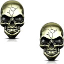 ステッカー かっこいい 2枚セット ドレスアップ ドクロ スカル ミリタリー skull ラジコン 2個(2)