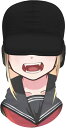 アニメ 風 立体 マスク コスプレ フルヘッド 女の子 女子高生 目出し帽 マンガ キャラ 男性 女性