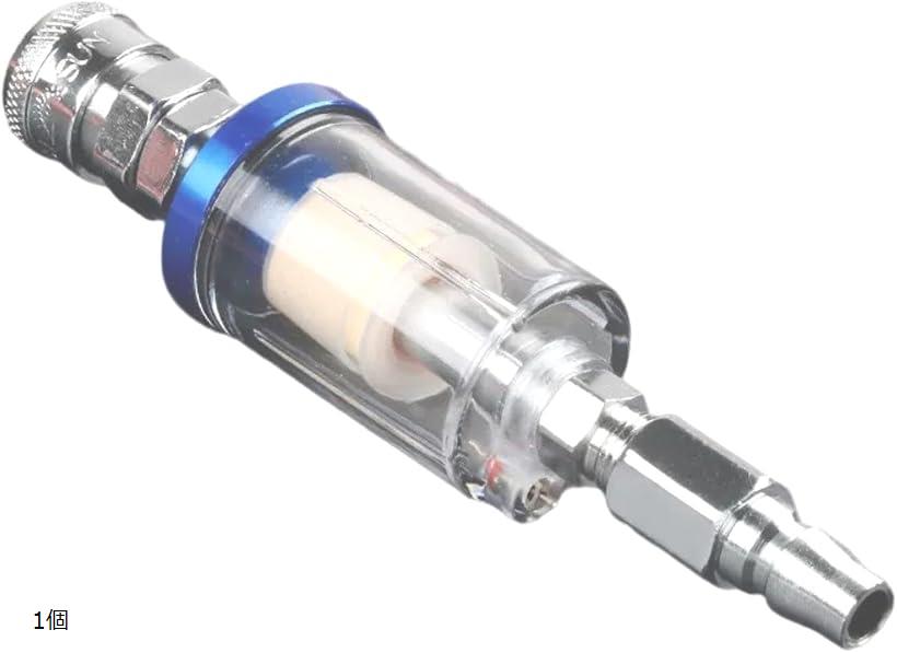 ウォーターセパレーター エアー コンプレッサー レギュレーター 水分離器 ツール カプラ付属サイズ 1/4..