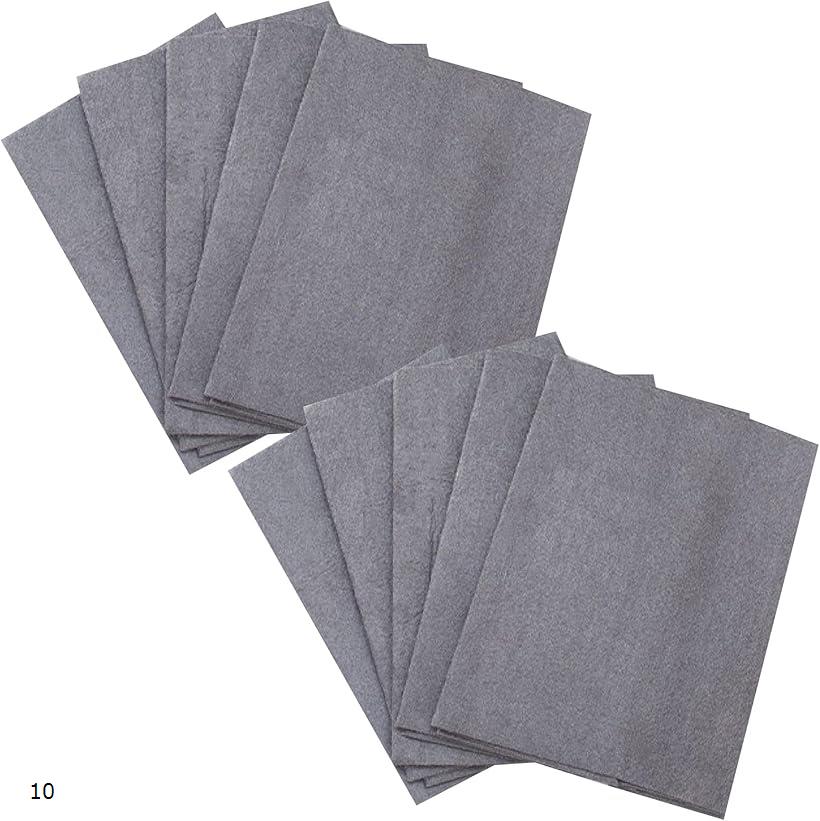 使い捨て 魔法の 窓ふきクロス 鏡拭き シート 窓掃除 グッズ タオル 吸水 10