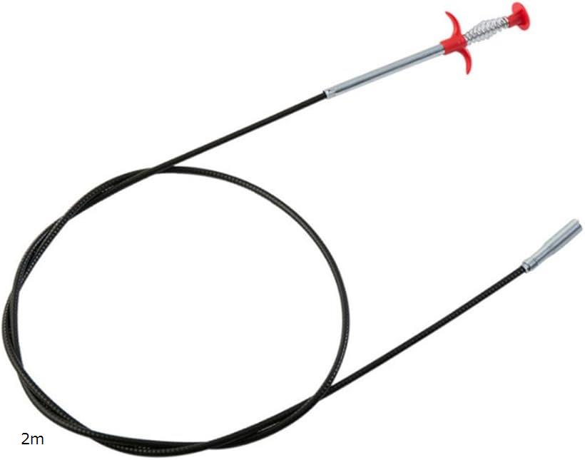 【楽天ランキング1位入賞】パイプクリーナー ワイヤー 排水溝 つまり 解消 風呂 トイレ 洗面所 2m