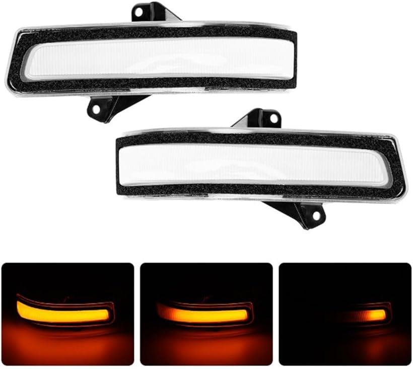 互換品® ジムニー JB64 JB74 車検対応 ノーマル点滅との切替スイッチ付き LEDドアミラーシーケンシャルウインカーランプ クリアレンズ 球切れ警告防止 発光色:オレンジ クリア