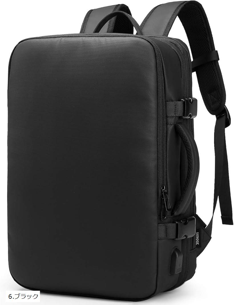 リュック ビジネスリュック バックパック リュックサック 大容量 防水 3way USB 充電ポート マチ拡張 7.グレー new 2.ネイビー 1.ブラック 3.グレー 6.ブラック