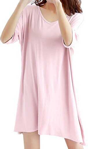 Tシャツワンピース ゆるT マタニティ 体型カバー レディース 半袖 ルームウェア 部屋着 Tシャツワンピース ゆるT マタニティ 体型カバー レディース 半袖 ルームウェア 部屋着