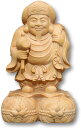 七福神 大黒様 立像 木彫り金運 財運 商売 繁盛 招福 彫刻 置物 ツゲ 柘植