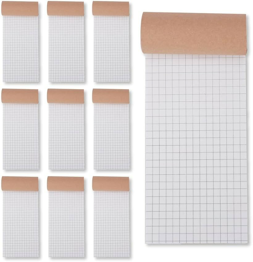 「サイズ」約14x7x0.5cm 「材質」紙 「セット内容」格子のメモ帳10冊 ＊切り取りのミシン目はございません。A7サイズの格子のメモ帳10冊セットです。格子のメモ帳はTODOリストや、ちょっとした図形を書くときにも書きやすく使い勝手の良いデザインとなっています。10冊セットと大容量です。ページ数を気にすることなくどんどんメモを取ることができます。セールスマン、ビジネスマンなど頻繁にメッセージやメモを記録する方の強い味方です。※ 他ネットショップでも併売しているため、ご注文後に在庫切れとなる場合があります。予めご了承ください。※ 品薄または希少等の理由により、参考価格よりも高い価格で販売されている場合があります。ご注文の際には必ず販売価格をご確認ください。※ 沖縄県、離島または一部地域の場合、別途送料の負担をお願いする場合があります。予めご了承ください。※ お使いのモニタにより写真の色が実際の商品の色と異なる場合や、イメージに差異が生じることがあります。予めご了承ください。※ 商品の詳細（カラー・数量・サイズ 等）については、ページ内の商品説明をご確認のうえ、ご注文ください。※ モバイル版・スマホ版ページでは、お使いの端末によっては一部の情報が表示されないことがあります。すべての記載情報をご確認するには、PC版ページをご覧ください。