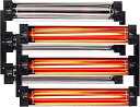 6000W 塗装ヒーター 赤外線ヒーター スプレーペイントベーキングルーム 6x1000W ペイントランプ
