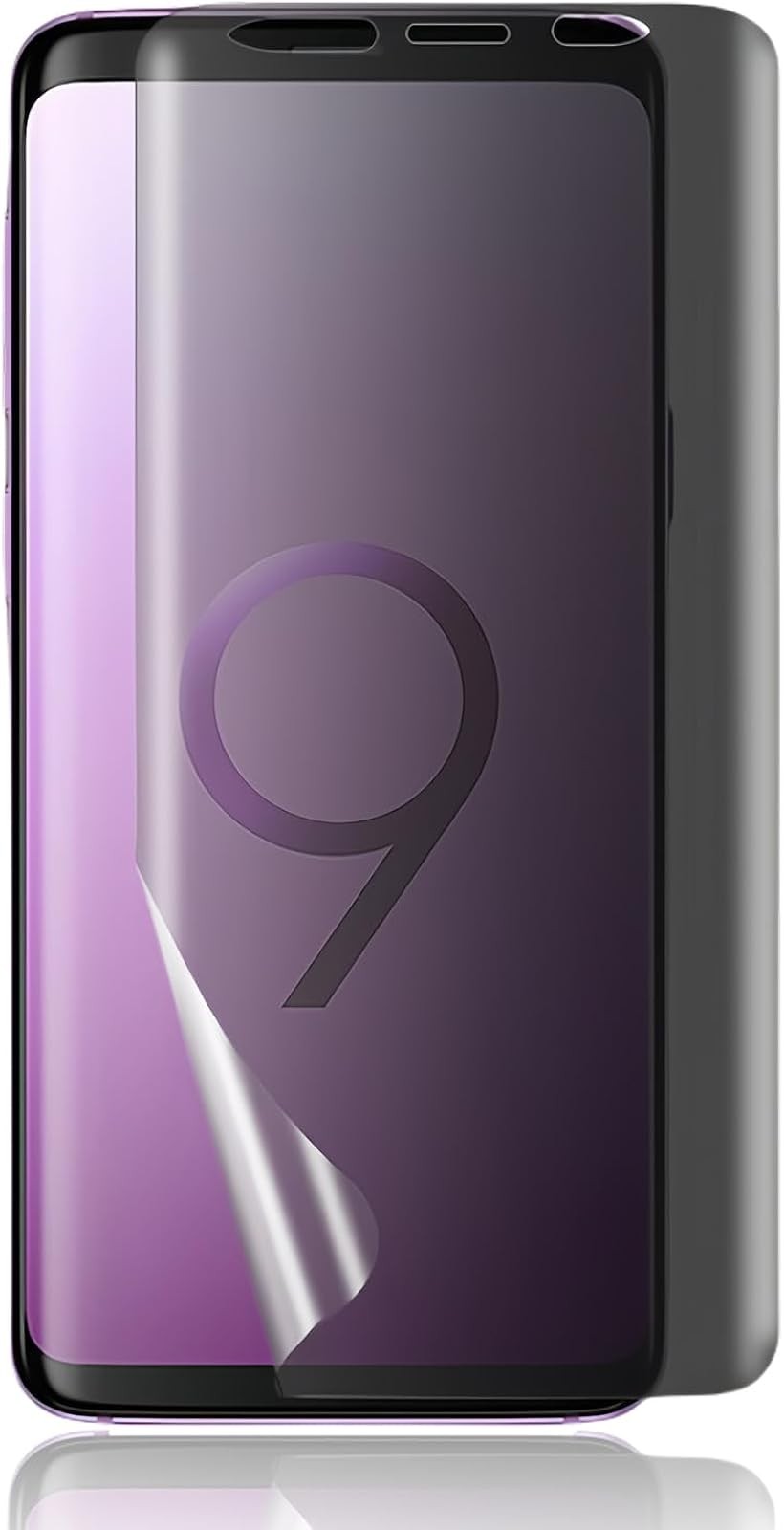 Rakuten - 1枚セットGalaxy Note9 SC-01L SCV40 用 覗き見防止フィルム 指紋認証対応 柔らかいTPU素材 自動修復Galaxy 3D曲面保護ガラスフィルムインストールツール付き貼り付け簡単 浮き防止 高透過率 (COL-426)