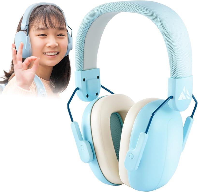 子供専用 イヤーマフ 折りたたみ 消音 減音 聴覚過敏 HSP 遮音 防音 学校 授業 音楽 フェス ライブ