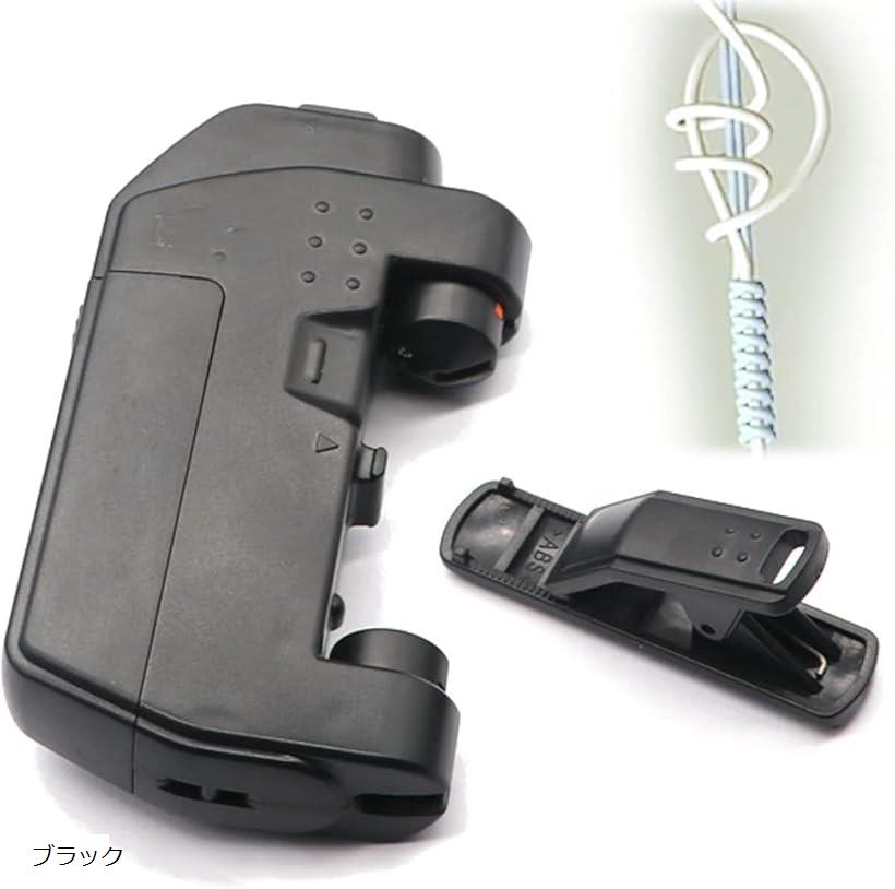 釣り 釣り糸 結 ライン結び器 ノットアシスト 針結び機 自動 電池式 電動ライン結び器 フィッシング用..