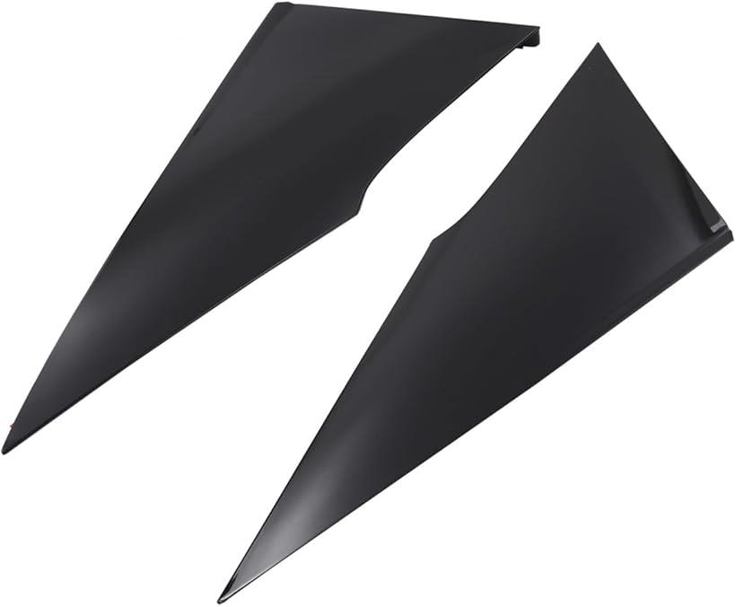 【楽天ランキング1位入賞】互換品 トヨタ 用 プリウス PHV可 ZVW50系 ZVW51 ZVW55 クォーター ピラーカバー Cピラー ガーニッシュ ブラック 62505-47012 62506-47012 社外品