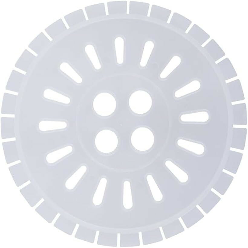 スピンキャップカバー 半自動洗濯機 プラスチック ホワイト 洗濯機用 洗濯機交換部品 直径25cm