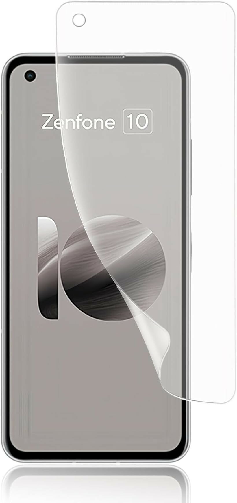 Rakuten - 1枚 アンチグレア＆指紋認証対応ASUS Zenfone 10 フィルム 保護フィルム TPU素材 3D設計 サラサラ タッチ感 反射防止 浮き防止 気泡レス 滑り心地 キズ修復 指紋防止 全面保護 TPUフィルム (VN-AVE-0041)